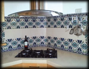 Kitchen backsplash tiles