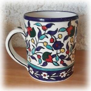 hand painted pottery