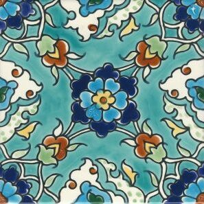 hand painted tiles