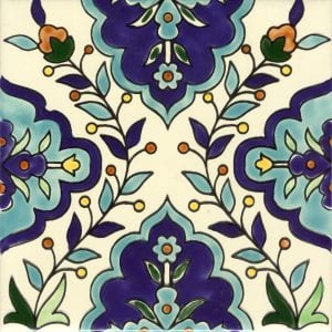 Hand painted decorative tiles