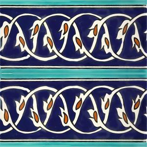 chain waterline pool tile