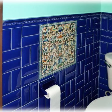 Bathroom Tile Design Mural