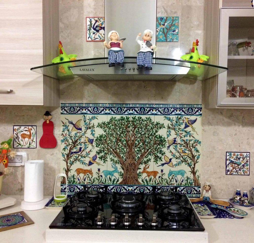 Ruba Kitchen Tile Backsplash Mural 1030x986 