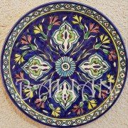 Hand painted collector plate 29 cm / 11.42 Inch