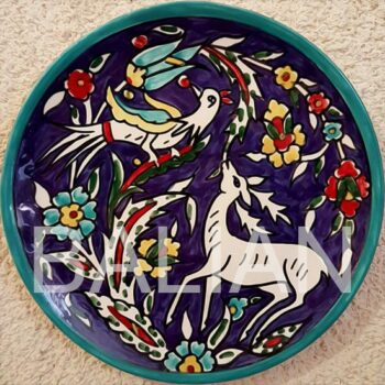 Decorative wall plate PL2204