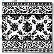 Black & White Decorative Tiles