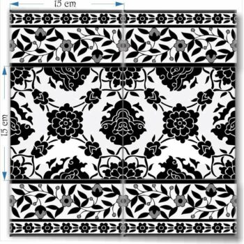 Black & White Decorative Tiles