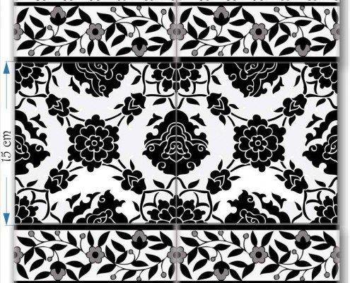 Black & White Decorative Tiles