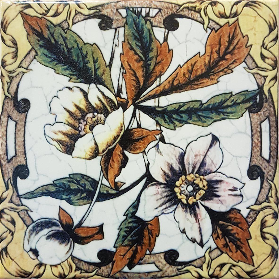 Leaves Victorian Tile