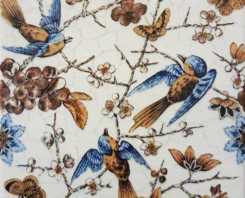 Bird Victorian Tile