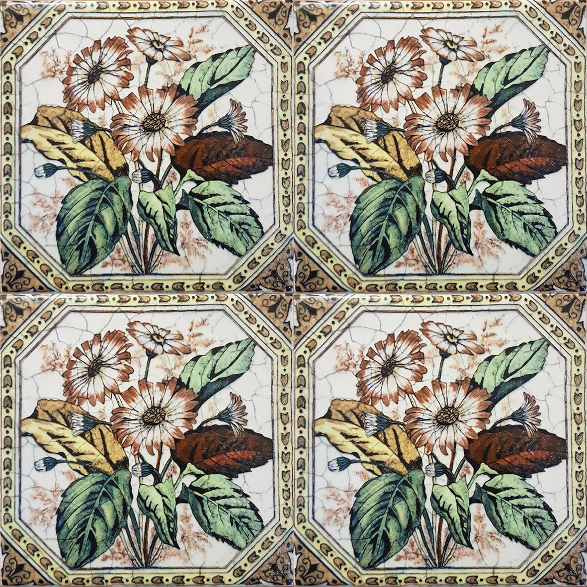 Victorian Tile Floral