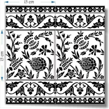 Kema & Wave decorative Tile borders