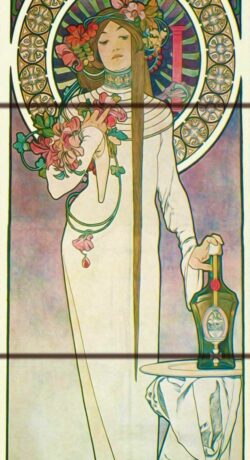 art deco tile pattern