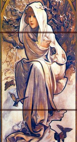 art nouveau tiles