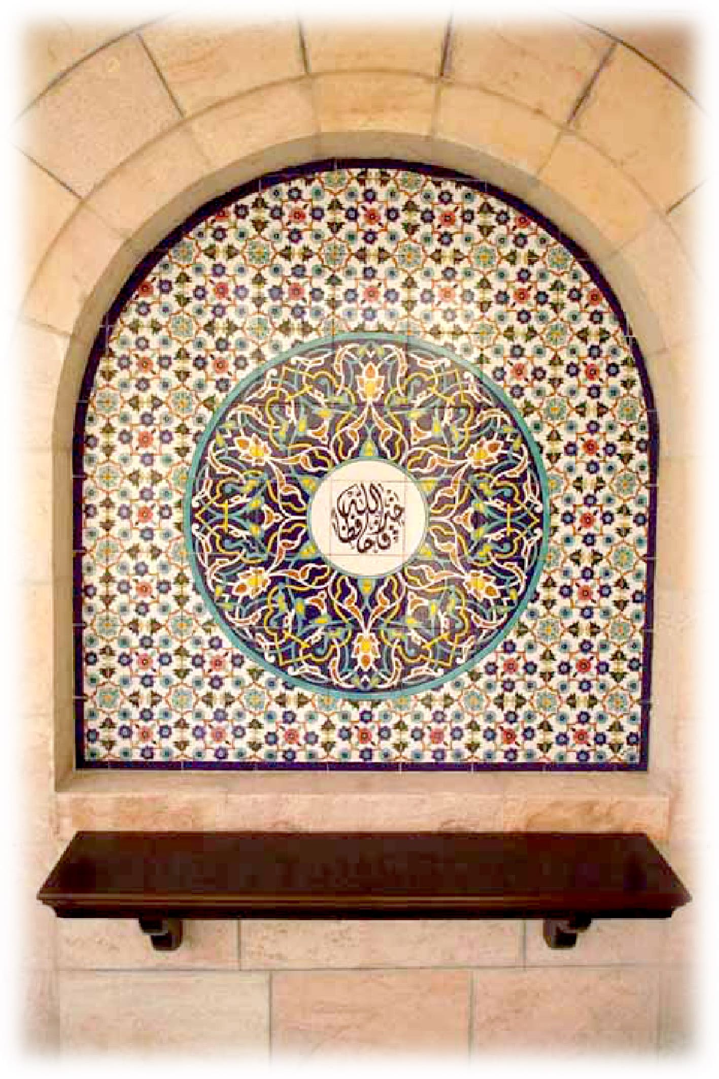 Custom bespoke tile design project in the Middle East