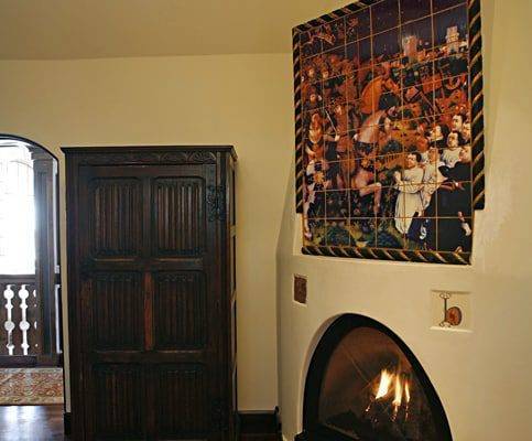 Fireplace Tile mural