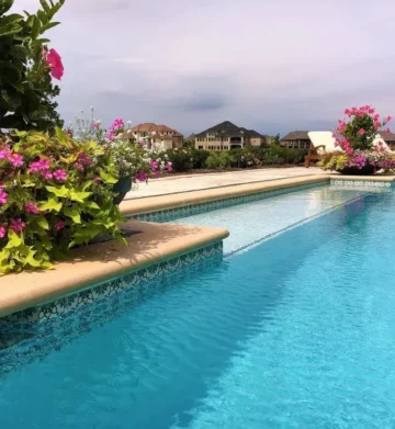 waterline pool tiles by Balian