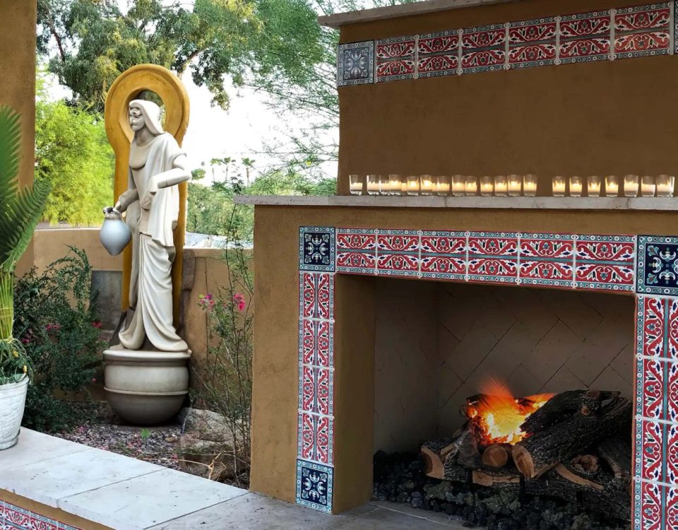 fireplace tyle design