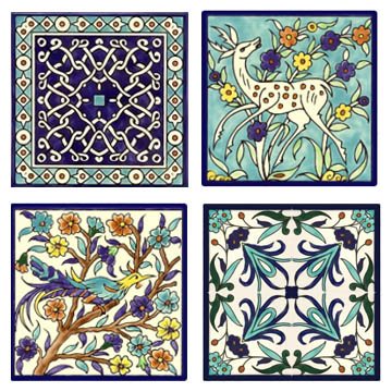 Accent tiles ceramic