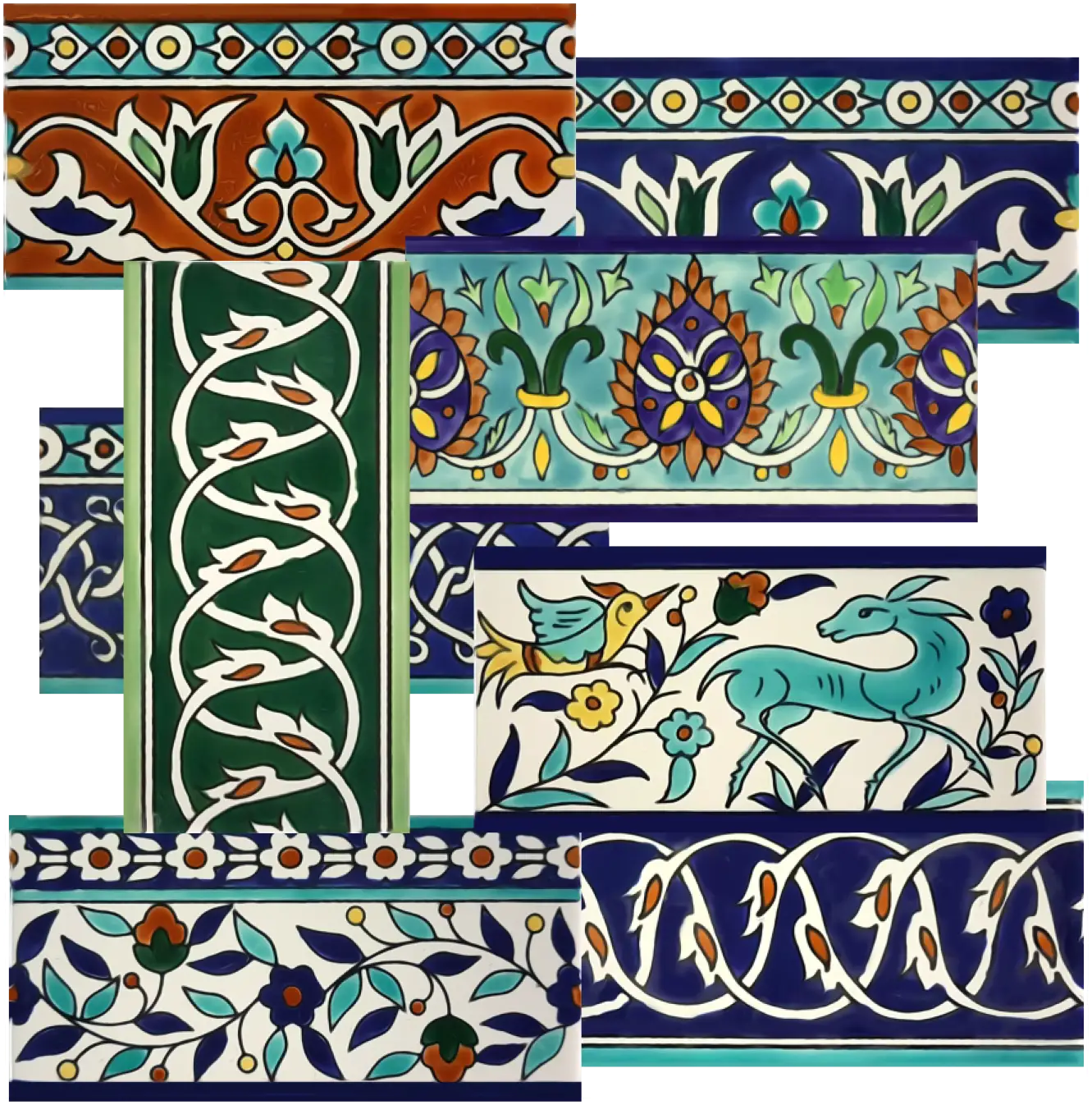 15x7.5cm subway floor tiles