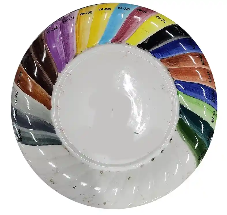 colour selection p;late