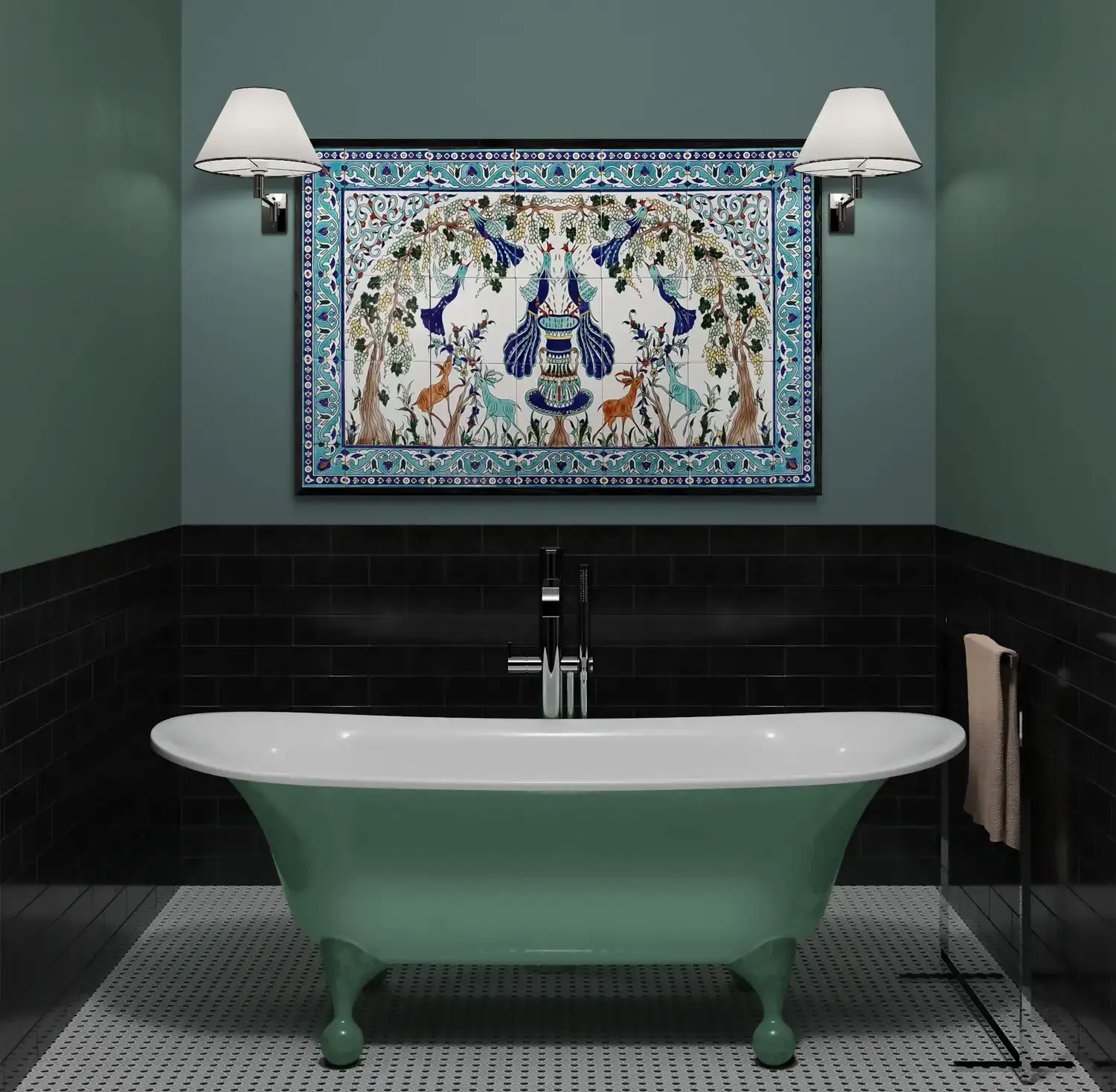 Fountain of Youth Tile Mural