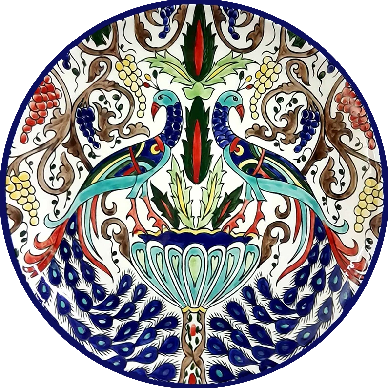 The Chagal 29cm decorative wall plate