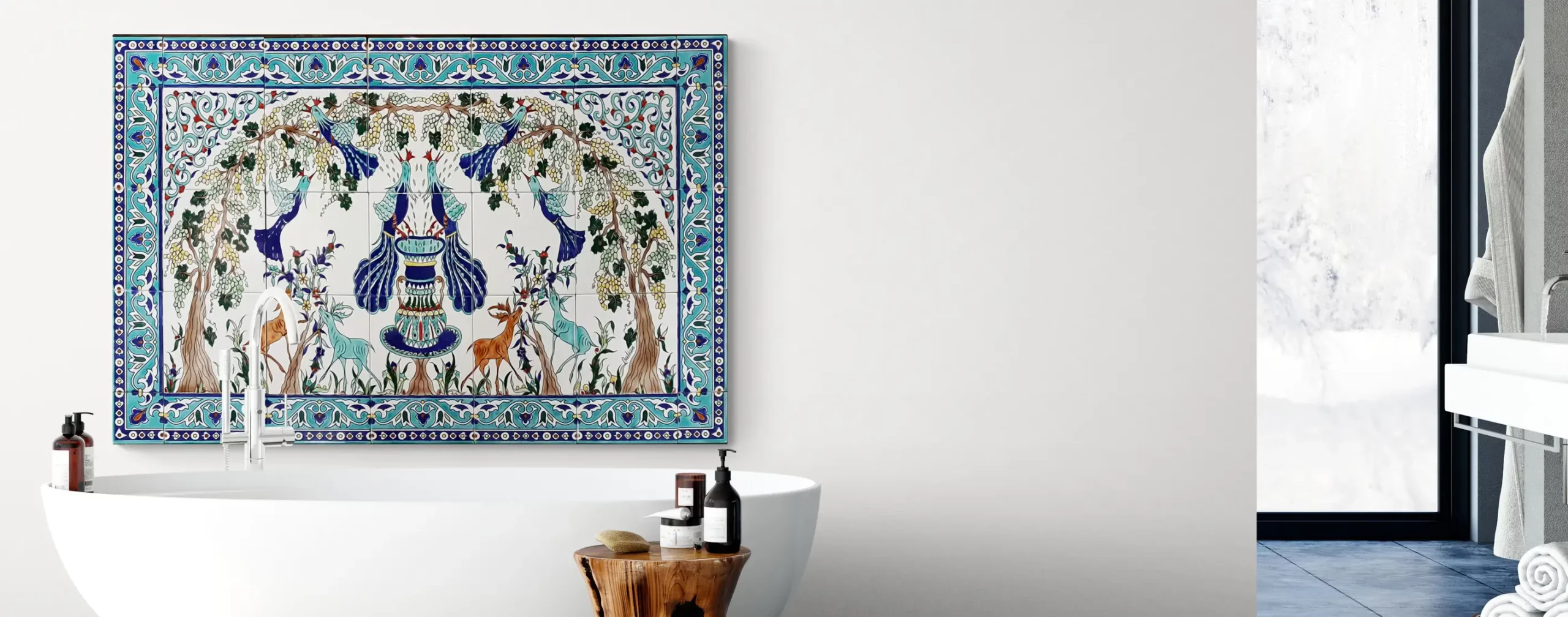 The Fpountain of Youth Tile Mural