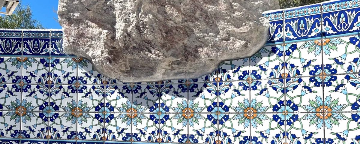 handmade porcelain Balinese 6x6 inch pool tiles