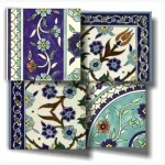 Modular hand painted tiles 2 - Balian - Armenian Ceramics artistic-tile-ideas