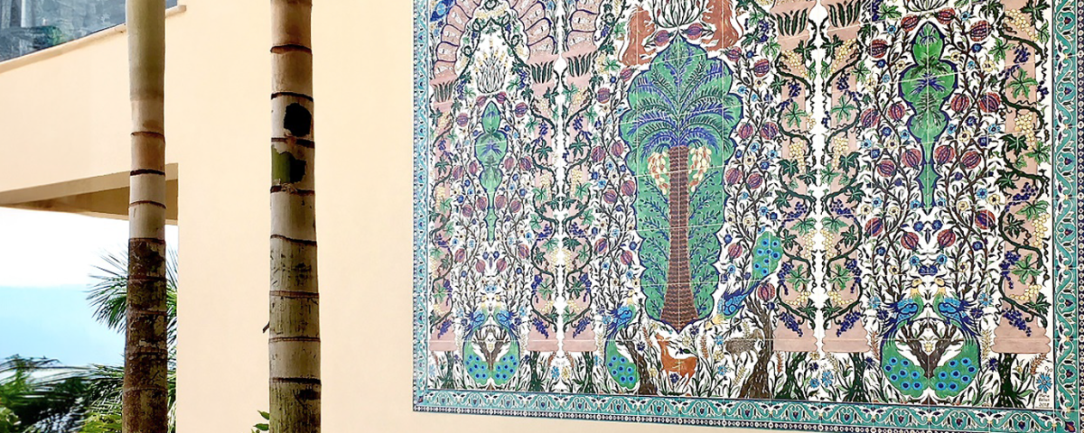 Hand-Painted-Tile-Mural-at-Anguilla's-Quintessence-Hotel