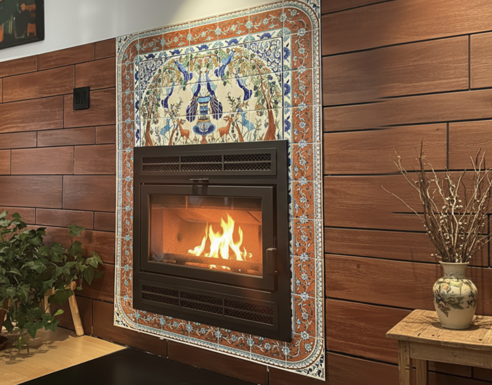 Decorative-tiles-for-fireplace surrounds