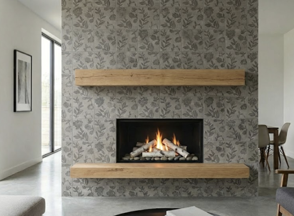 image - Balian - Armenian Ceramics fireplace-wall-tile-ideas