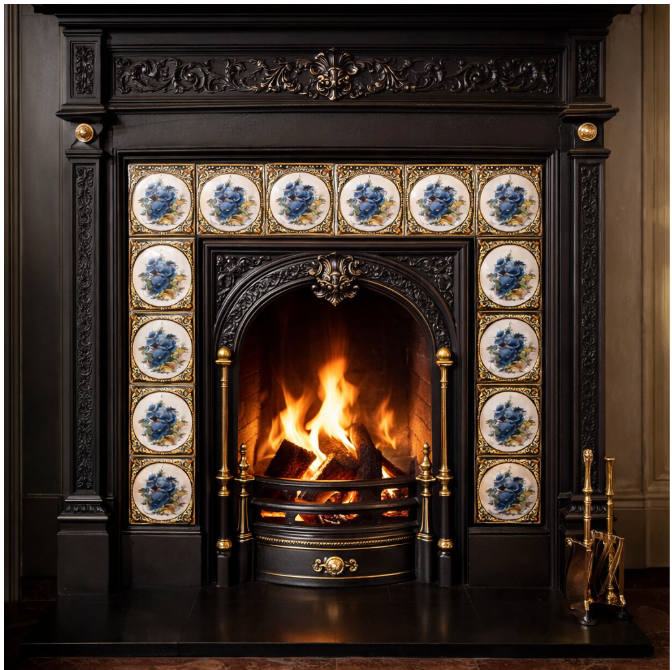 - Balian - Armenian Ceramics victorian-fireplace-tiles